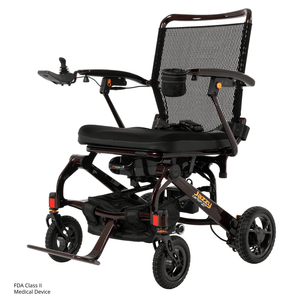 Pride Jazzy Carbon 27 Ultra-Lightweight Folding Power Wheelchair
