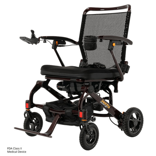 Jazzy® Carbon 27 Ultra Lightweight Carbon Fiber Travel Powerchair