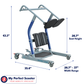 Protekt Dash Standing Transfer Aid (500 lbs. Capacity)