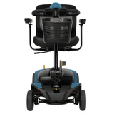 Robins Blue Egg Accent Pride Go Go Elite Traveller®2 Platinum 4-wheel - Rear View