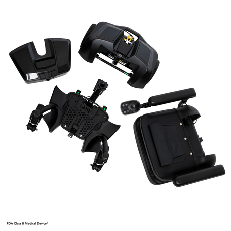 Pride Go Chair® MED Portable Power Wheelchair Disassembled