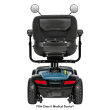Ice Berg Blue Color Pride Victory® Platinum 4 Wheel Mobility - Rear View