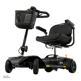Pride Go Go® Ultra X Gen 3 4-Wheel Mobility Scooter In black Color -  Angled View