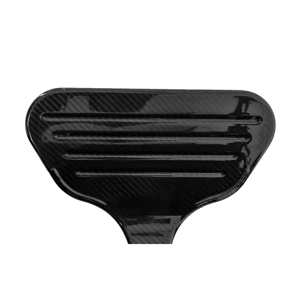  Pride Jazzy Carbon Lightweight Power Wheelchair Close-up View of the Foot Rest