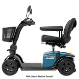 Ice Berg Blue Color Pride Victory® Platinum 4 Wheel Mobility - Side View