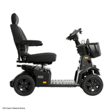 Jungle Camo Color Pride PX4 All Terrain Mobility Scooter - Side View