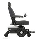 White Color Pride Jazzy® EVO 613 Narrow Powerchair - Side View