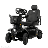 Black Camo Color Pride PX4 All Terrain Mobility Scooter - Angled View