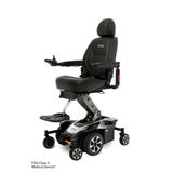 Tanzanite Color Pride Jazzy® Air 2 Elevating Power Wheelchair - Angled View