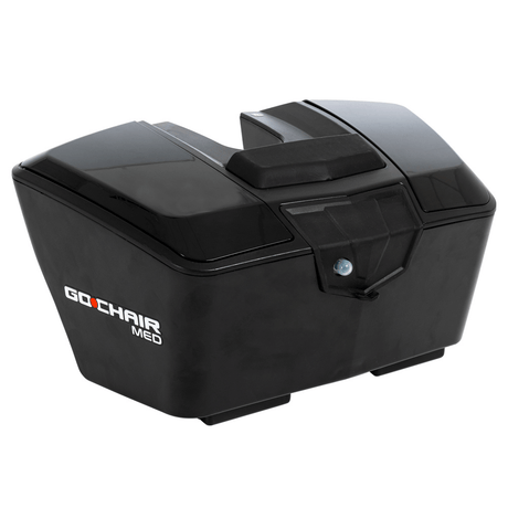 Pride Go Chair® MED Portable Power Wheelchair Closeup View of the Battery Pack