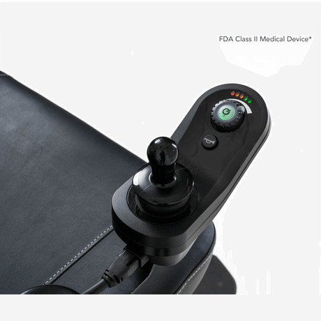 Pride Jazzy® EVO 614HD Heavy Duty Powerchair - Closeup view of the Joystick
