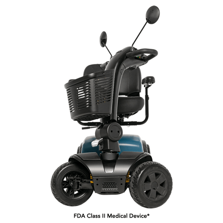 Ice Berg Blue Color Pride Victory® Platinum 4 Wheel Mobility - EZ Turn Feature