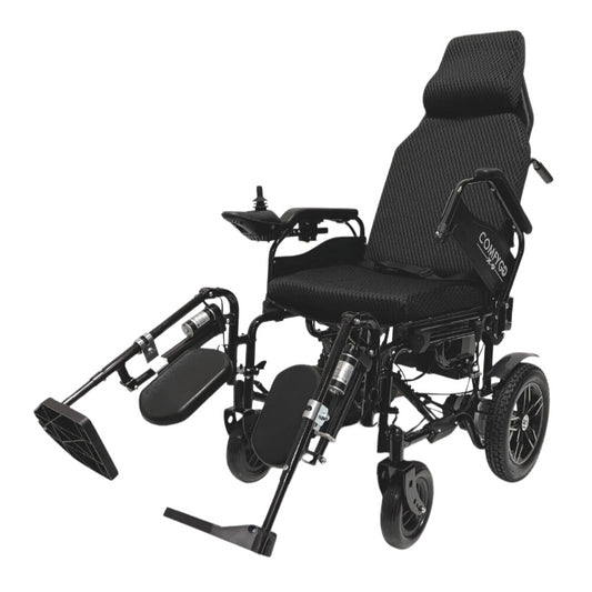 ComfyGO X-9 Remote-Controlled Electric Wheelchair with Automatic Recline