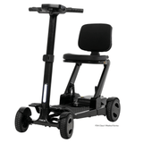Pride Go Go® Carbon Quick Fold Scooter -  Angled View