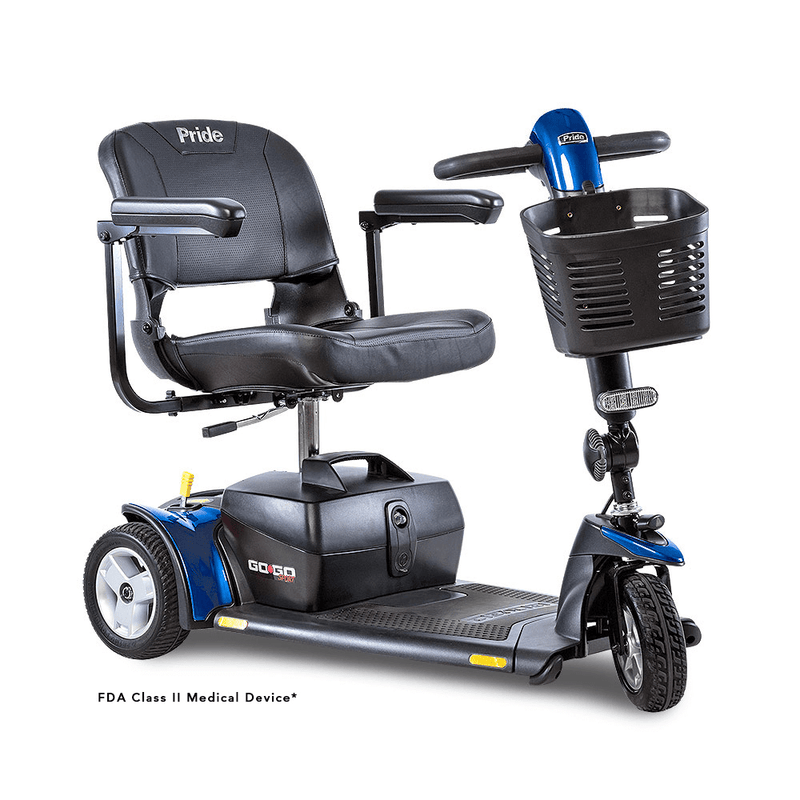 Pride Go Go® Sport 3-Wheel Mobility Scooter