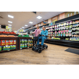 Pride Go Go Elite Traveller® 2 Mobility Scooter in the Grocery Store