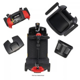 Pride Go Go Elite Traveller® Gen 3 4-Wheel Mobility Scooter in Cardinal Red Color -  Assembly Parts