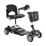  EV Rider Blue Nomad 4-Wheel Mobility Scooter - Angled View