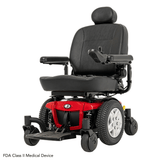 Pride Jazzy® 600 ES Mid-Wheel Drive Power Chair - Angled View