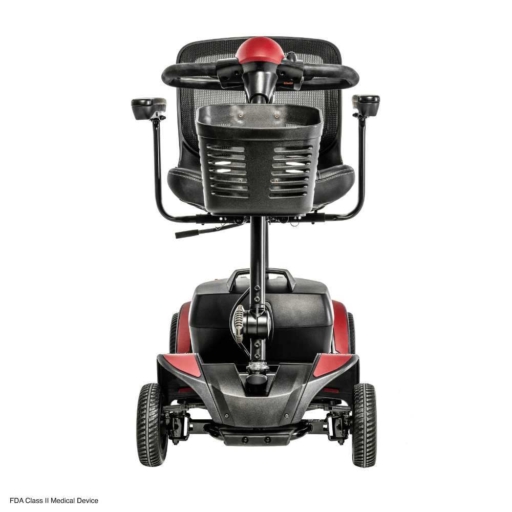  Red Accent Pride Go Go Elite Traveller® 2 Mobility Scooter -  Front View