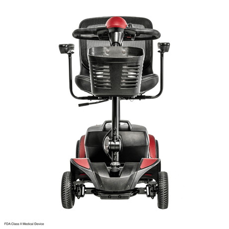  Red Accent Pride Go Go Elite Traveller® 2 Mobility Scooter -  Front View