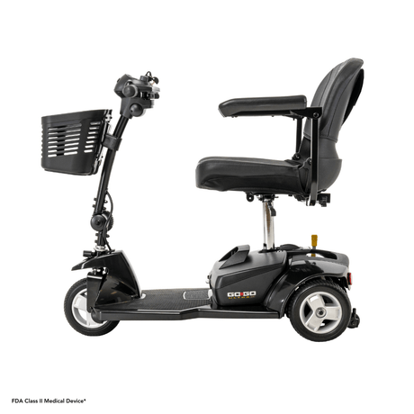 Pride Go Go® Ultra X 3-Wheel Scooter - Left  Side View