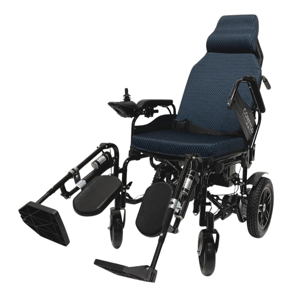 ComfyGO X-9 Remote-Controlled Electric Wheelchair with Automatic Recline