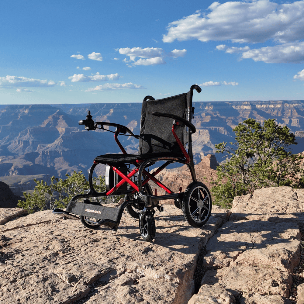 Forcemech Ultralite G10 Carbon Fiber Power Wheelchair