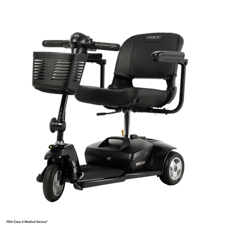 Pride Go Go® Ultra X 3-Wheel Scooter -  Angled View