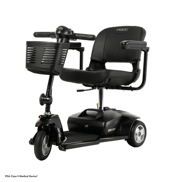 Pride Go Go® Ultra X 3-Wheel Scooter -  Angled View