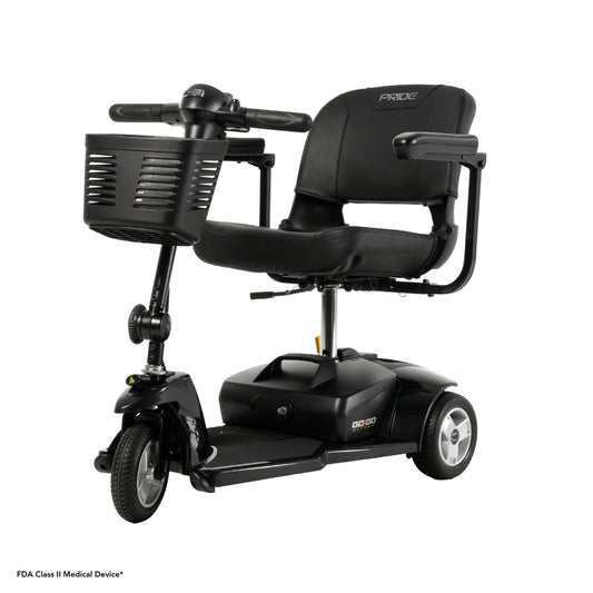 Pride Go Go® Ultra X 3-Wheel Scooter -  Angled View