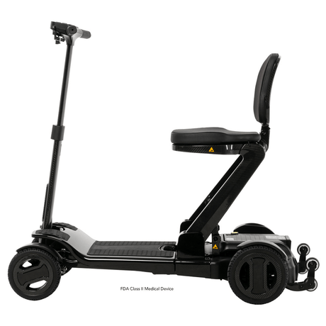 Pride Go Go® Carbon Quick Fold Scooter -  Right Side View