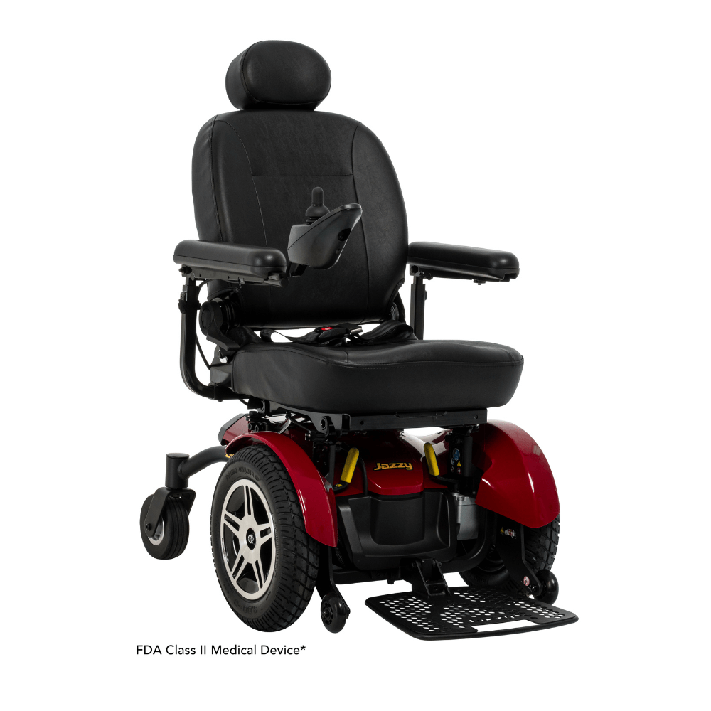 Pride Jazzy® Elite HD Heavy Duty FWD Powerchair - Angled View