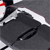 Enhance Mobility Roamate 3-in-1 Power Rollator in white color - Seat Pads Closeup View