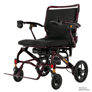 Pride Jazzy Carbon HD 400 lb Folding Power Wheelchair