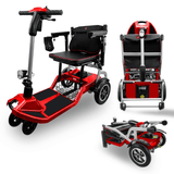 ZiiLIF R3b Ultra Lightweight Folding Mobility Scooter – Airline Approved Travel Scooter