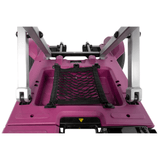 Sugar Plum Color Pride i-Go™ Lightweight Folding Travel Scooter Closeup View of the Under Seat Compartment