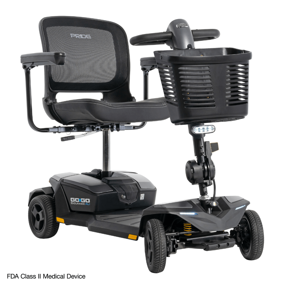 Pride Go Go® Endurance AL+ Lithium Ion Portable Mobility Scooter