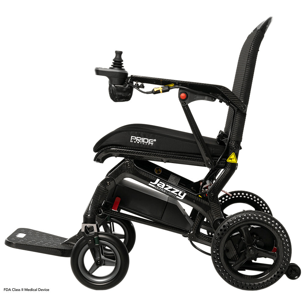 Pride Jazzy Ultra Light Power Wheelchair -Right Side View