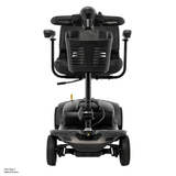 Pride Go Go® Ultra X Gen 3 4-Wheel Mobility Scooter In black Color -  Front View