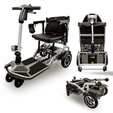 ZiiLIF R3b Ultra Lightweight Folding Mobility Scooter – Airline Approved Travel Scooter