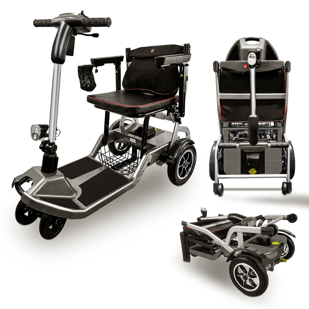 ZiiLIF R3b Ultra Lightweight Folding Mobility Scooter – Airline Approved Travel Scooter