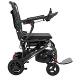 Black Frame Pride Jazzy Carbon Lightweight Power Wheelchair - Right Side View