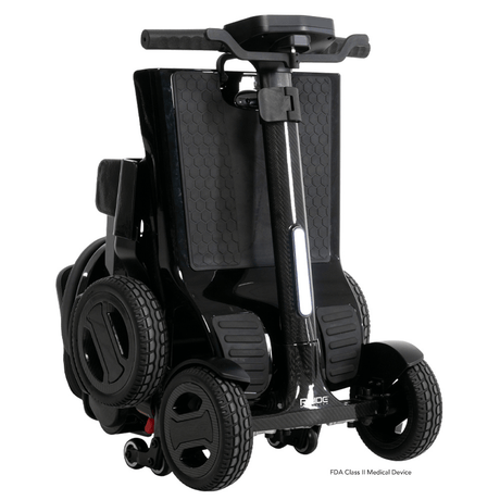 Pride Go Go® Carbon Quick Fold Scooter Folded 