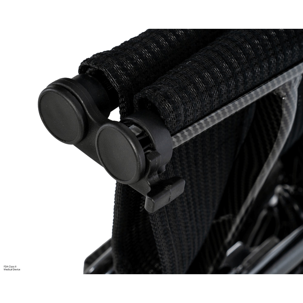 Pride Jazzy® Carbon 27X Ultra Lightweight Folding Electric Wheelchair