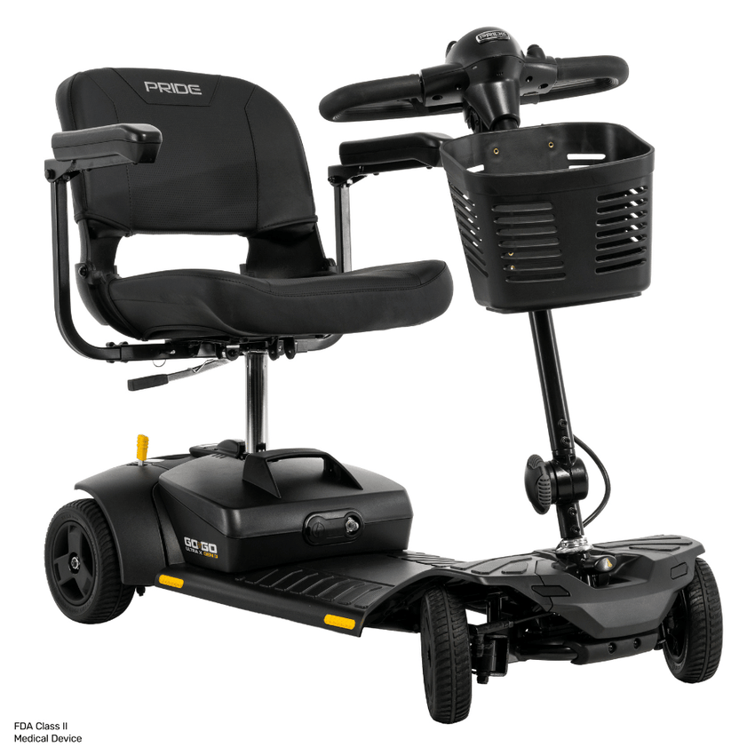 Pride Go Go® Ultra X 3 4-Wheel Mobility Scooter