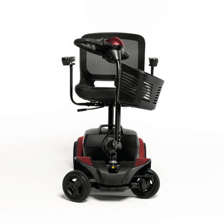  Red Accent Pride Go Go Elite Traveller® 2 Mobility Scooter -  Front View