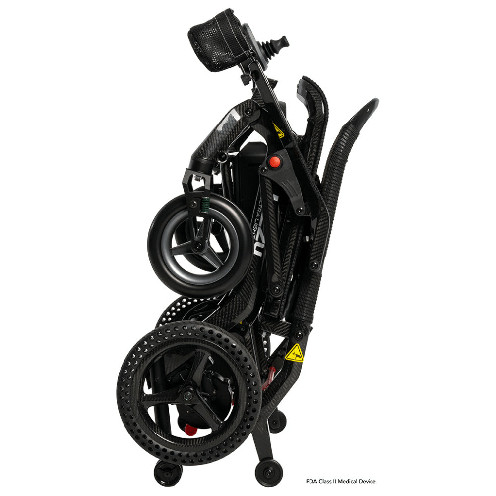 Pride Jazzy Ultra Light Power Wheelchair Folded