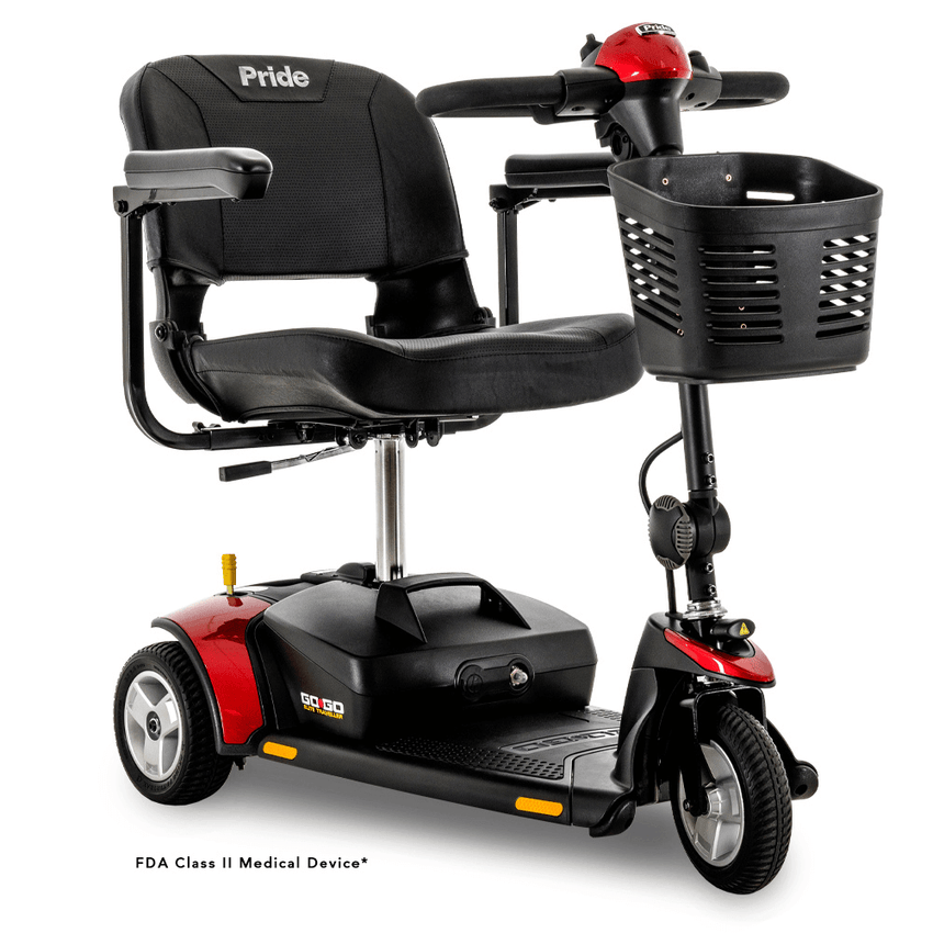 Pride Go Go Elite Traveller 3-Wheel mobility scooter