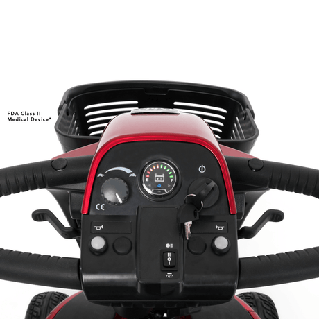 Pride Victory® 10.2 3-Wheel Mobility Scooter - Closeup View of the Control Panel